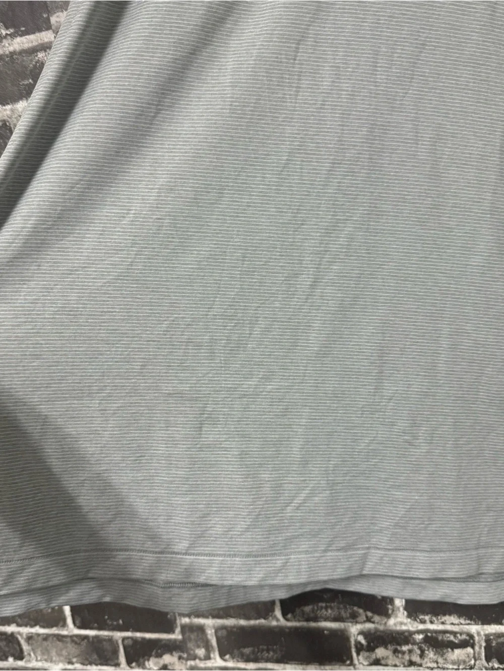 PETER MILLAR Summer Comfort polo shirt gray white stripe